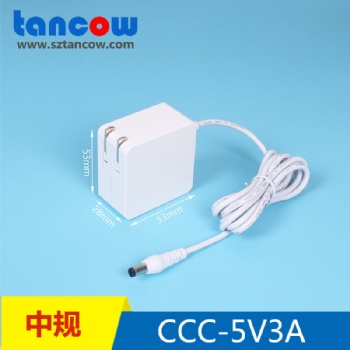 5V電源適配器 3C認(rèn)證中規(guī)開(kāi)關(guān)電源 CCC認(rèn)證高品質(zhì)24W適配器