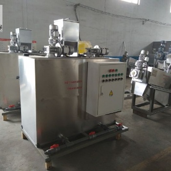 德州鼎越疊螺式壓濾機 污泥脫水機 廠家 不銹鋼材質(zhì)