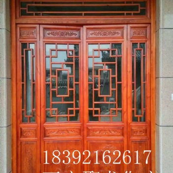 西安仿古門窗，松木門窗，古建門窗，實(shí)木門窗
