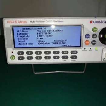 Spectracom GSG5多通道衛(wèi)星信號(hào)模擬發(fā)生器