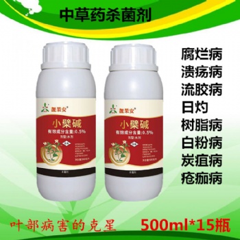 有機(jī)農(nóng)藥小檗堿靚果安預(yù)防桃樹(shù)病害畝產(chǎn)值6萬(wàn)