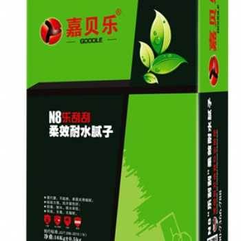 嘉貝樂(lè)N8“樂(lè)刮刮”柔效耐水膩?zhàn)訅γ婺ɑ遗握移椒莱笨归_裂環(huán)保無(wú)毒