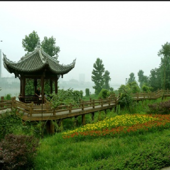 供應(yīng)成都景觀亭子，防腐木亭子定制廠家
