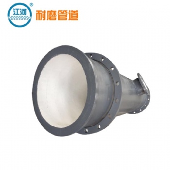 耐磨彎頭,無(wú)縫耐磨陶瓷管,江蘇江河節(jié)約成本30％廠家