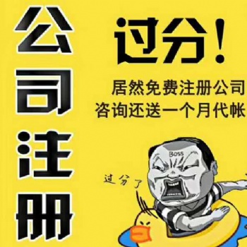 優(yōu)惠 公司注冊 公司變更 代理記賬進出口申請