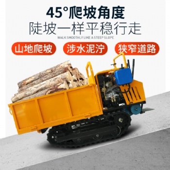 小型自裝卸履帶運(yùn)輸車 小型履帶山地運(yùn)輸車 手扶履帶運(yùn)輸車