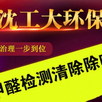 沈陽專業(yè)檢測治理除甲醛公司，沈工大環(huán)保，專業(yè)放心