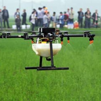 湖南水稻田殺蟲用大疆無人機(jī)，安全高效噴撒均勻