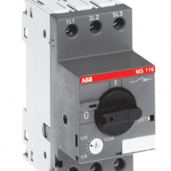 ABB電動(dòng)機(jī)保護(hù)用斷路器MS116-16系列開關(guān)原裝正品現(xiàn)貨