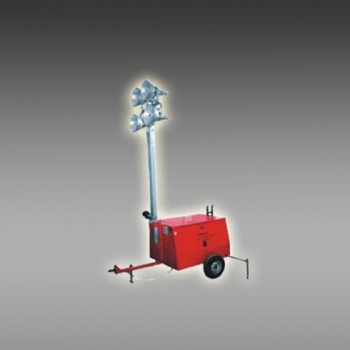 拖拉式移動(dòng)照明燈塔 拖車(chē)式照明車(chē) 大功率高桿發(fā)電照明車(chē)