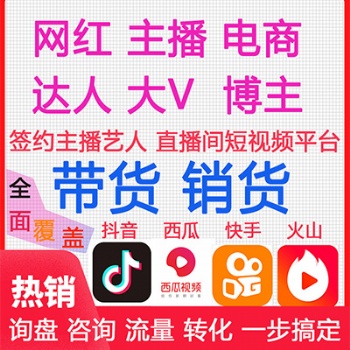 廣州網(wǎng)紅直播帶貨平臺(tái)，電商運(yùn)營，短視頻營銷，網(wǎng)紅直播帶貨