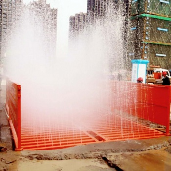 建筑工地洗輪機，廠家大型工程全自動車輛沖洗平臺洗車臺