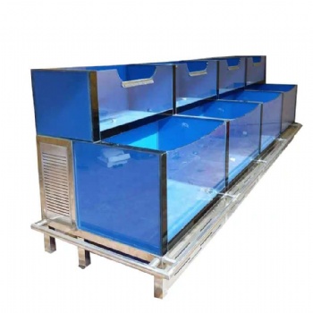 廣州網(wǎng)紅移動(dòng)海鮮魚池定做安裝 生猛海鮮魚池定做價(jià)格