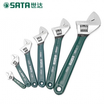 陜西世達工具沾塑活動扳手12寸活扳供應批發(fā)