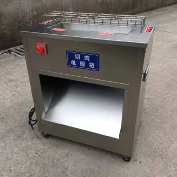 切鮮肉塊機 臘肉開條機規(guī)格 五花肉開條機