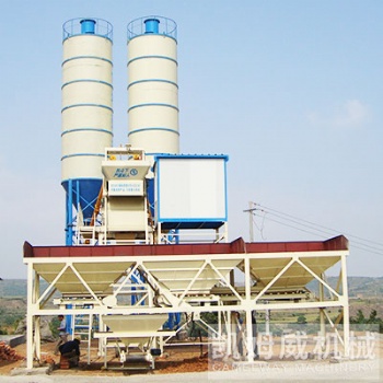 滎陽凱姆威機械hzs25水泥砼拌合站型號及產能