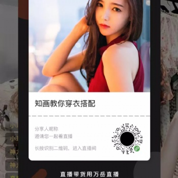 開發直播帶貨系統，可進行二次開發