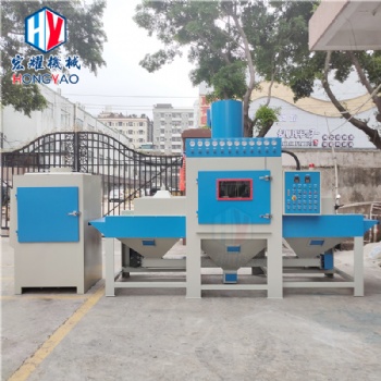 廠家無塵環(huán)保輸送式自動(dòng)噴砂機(jī)平面板材前處理