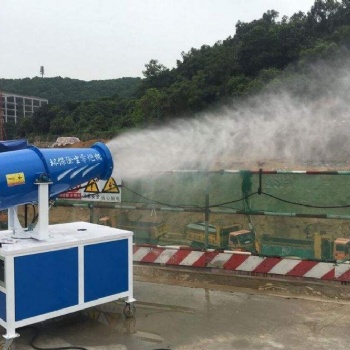 環保降塵霧炮機設備，市政、園林、礦山、工地灑水噴霧機