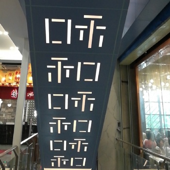 商場(chǎng)包電梯鋁單板 手扶梯造型鋁板 廠家定制