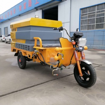 電動三輪高壓清洗車 高壓沖洗車清理廣告 學校小區(qū)物業(yè)廣告垃圾桶清理車