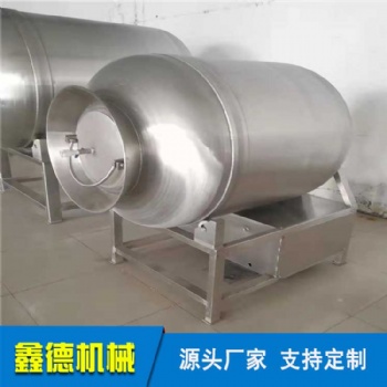 全自動滾揉腌制機五香豬肉 驢肉嫩化機 不銹鋼真空滾揉設(shè)備