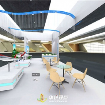 企業(yè)3d虛擬展廳制作，三維虛擬仿真軟件開發(fā)，廣州華銳互動