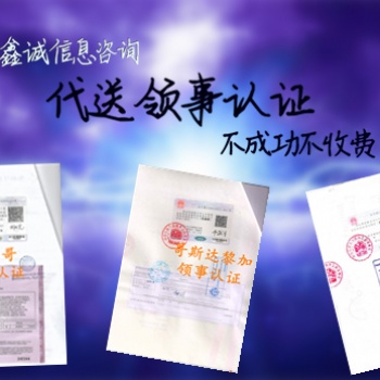 伊拉克大使館委托協議認證