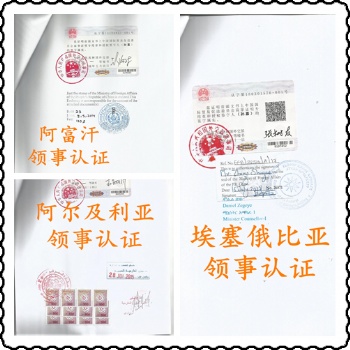 阿根廷招標文件領事館認證