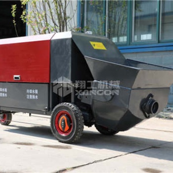 液壓混凝土泵車(chē)廠家**，二次結(jié)構(gòu)澆筑泵，微型澆筑泵