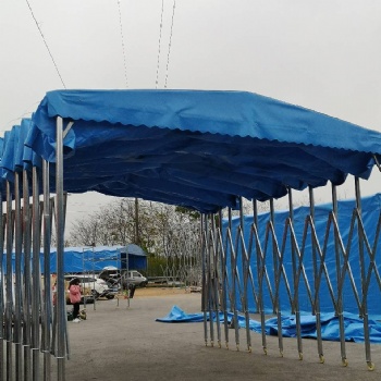 移動(dòng)式推拉伸縮棚噴漆房活動(dòng)雨棚大型戶(hù)外倉(cāng)儲(chǔ)物流倉(cāng)庫(kù)推拉雨棚