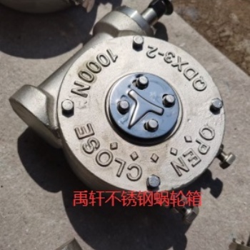QDX3-3不銹鋼渦輪頭，蝶閥蝸輪驅(qū)動(dòng)頭，304不銹鋼執(zhí)行器