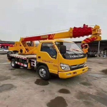 利拓廠家供應(yīng)藍(lán)牌汽車(chē)吊工程建筑液壓油電兩用汽車(chē)起重機(jī)