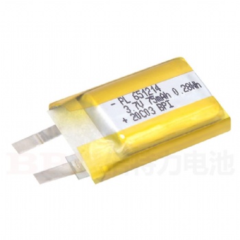 TWS無線電芯藍(lán)牙鋰電池651214-7**h，3.7V