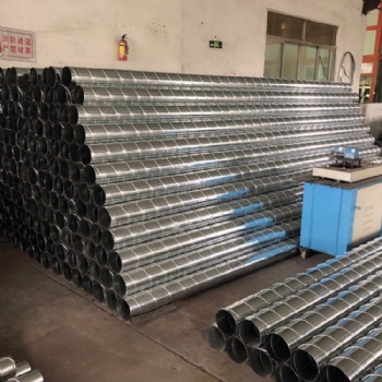 通暢車間排風(fēng)管道 螺旋風(fēng)管加工定制