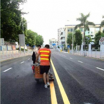 廣州禁止停車標志劃線，廣州消防通道熱熔劃線