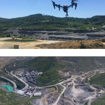 無人駕駛飛機礦業航測