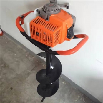 農(nóng)用植樹打洞地鉆 小型挖坑機(jī) 汽油四沖程果樹種植挖洞機(jī)