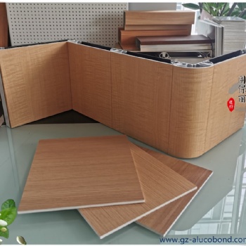 覆膜鋁復(fù)合板辦公大樓室內(nèi)墻面裝飾美麗板材**防火