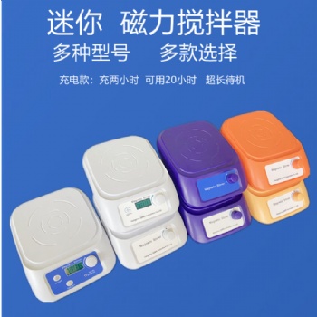 齊威磁力攪拌器實(shí)驗(yàn)室恒溫迷你數(shù)顯磁力攪拌機(jī)靜音穩(wěn)定大容量充電