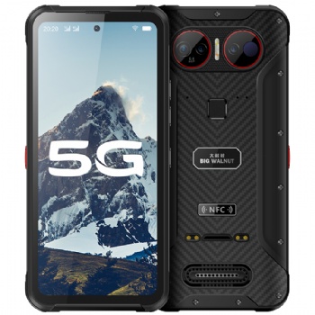 大核桃5G全網(wǎng)通智能三防手機 機場鐵路公網(wǎng)對講手持巡檢防水手機8+256G