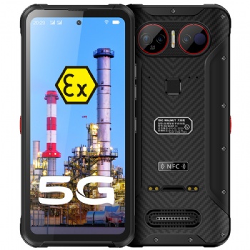 大核桃B1本安型工業(yè)防爆手機石油化工巡檢手持終端5G全網(wǎng)通對講機4+64G