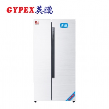 英鵬防爆冰箱高校實(shí)驗(yàn)室試劑存放化工廠制藥廠對開門雙溫冰箱