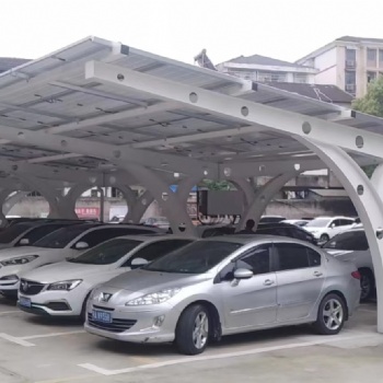 襄陽光伏車棚，太陽能充電樁，光伏停車場