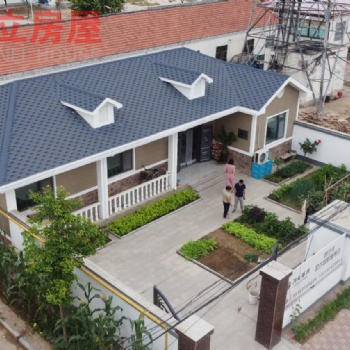 農(nóng)村一層鋼結(jié)構(gòu)房屋設(shè)計(jì)建造安全美觀 滄州輕鋼別墅廠家