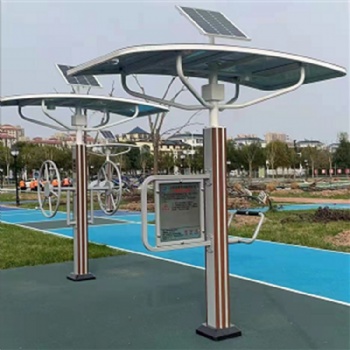 公園新型二代智能健身器材 無(wú)線傳輸太陽(yáng)能供電 奧泰供應(yīng)