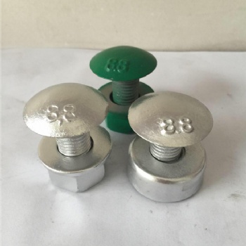 熱鍍鋅護(hù)欄板AB 8.8級(jí)碳鋼防盜壓緊螺母螺栓廠家