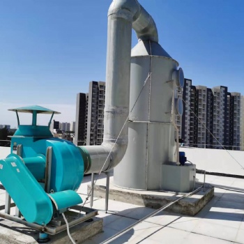 廣西實驗室廢氣處理工程，實驗室通風工程，酸霧噴淋塔定制安裝