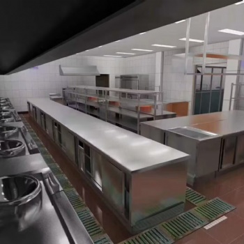 佛山廚美節(jié)能酒店工廠學校餐館廚房設備維修大鍋灶風機蒸飯柜