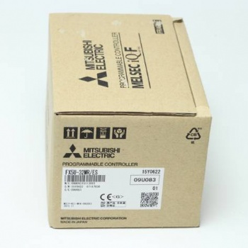 FX5U-64MR/ES內置32入/32出（繼電器） ，AC電源